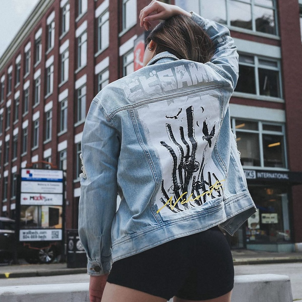 Bibisama Hagane Unisex Denim Jacket